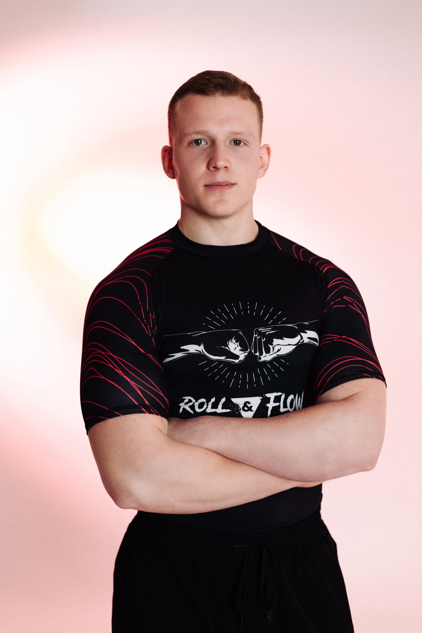 "Bull Charge" Rashguard Roll &Flow-Perfect for BJJ,Grappling and MMA