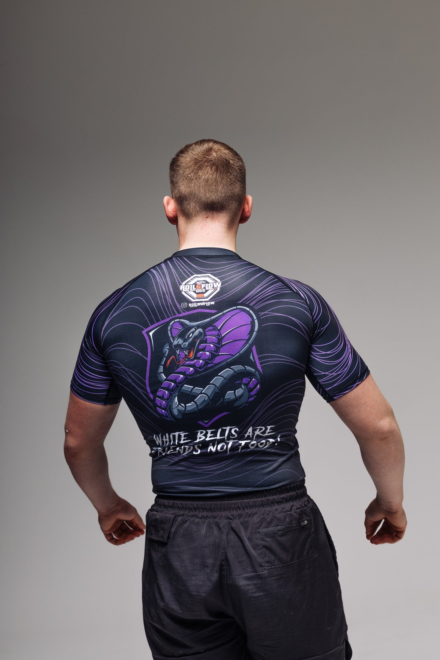 "Snake Flow"  Rashguard Roll &Flow- Perfect for BJJ,Grappling and MMA