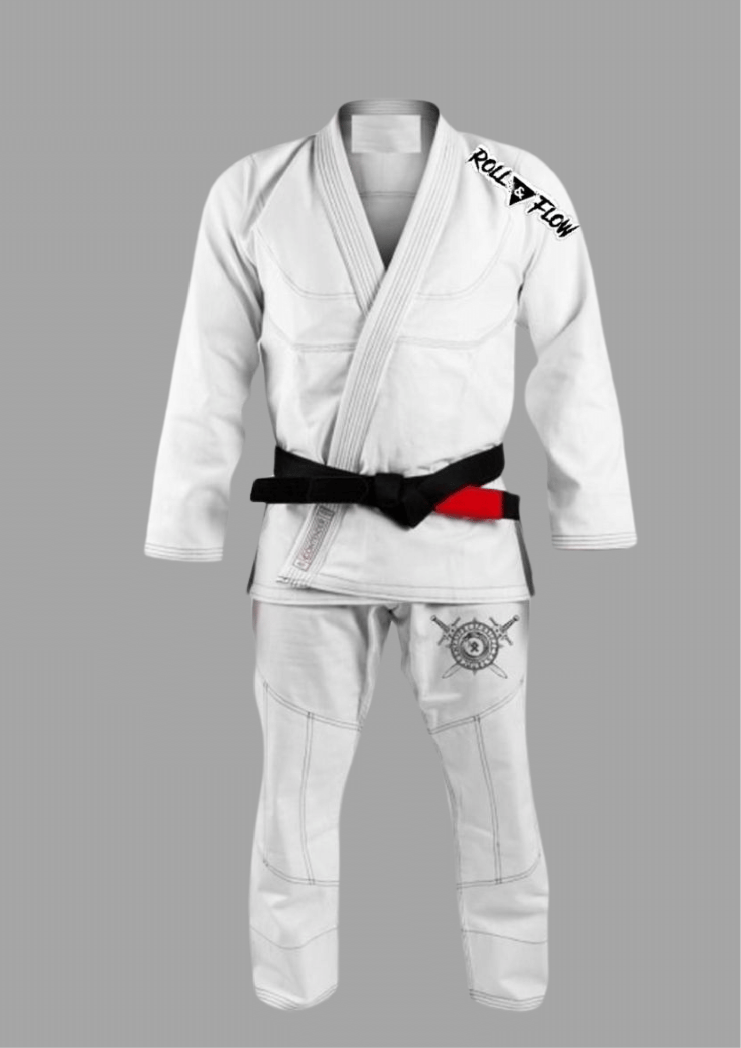 Kimono White Roll and Flow
