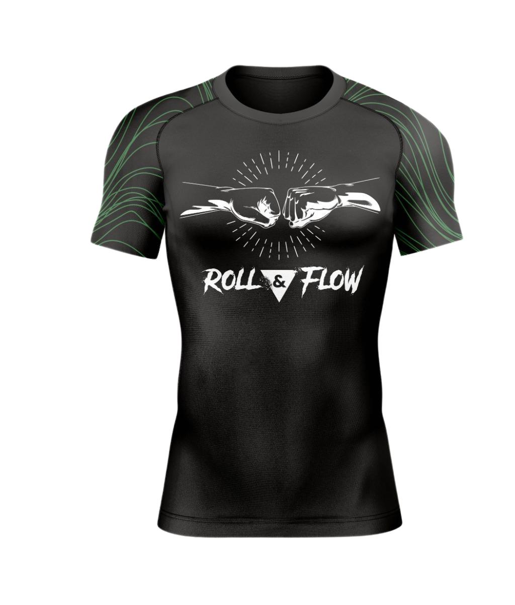 "Crocodile Fury"  Rashguard   Roll &Flow-  Perfect for BJJ,Grappling and MMA