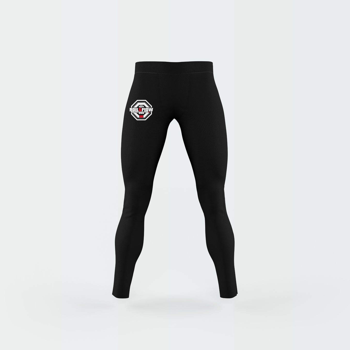 Roll & Flow Long Black Leggings: Comfort and Style for Everyone