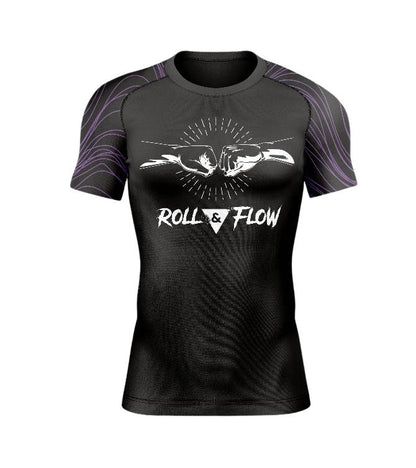 "Snake Flow"  Rashguard Roll &Flow- Perfect for BJJ,Grappling and MMA